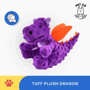 Tuff Plush Dragon ของเล่นสำหรับสัตว์เลี้ยง